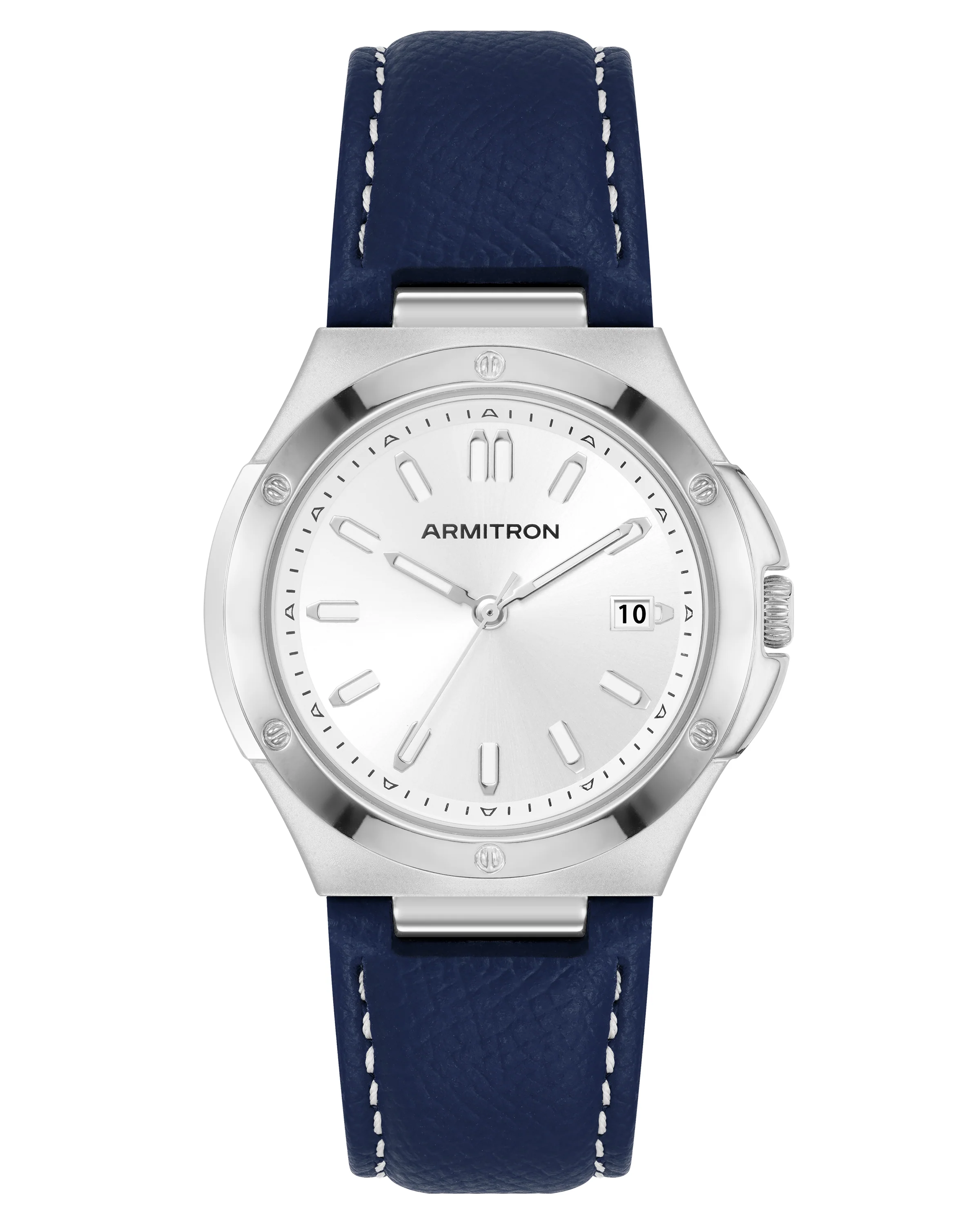 Parker? | 38mm, Silver/Navy