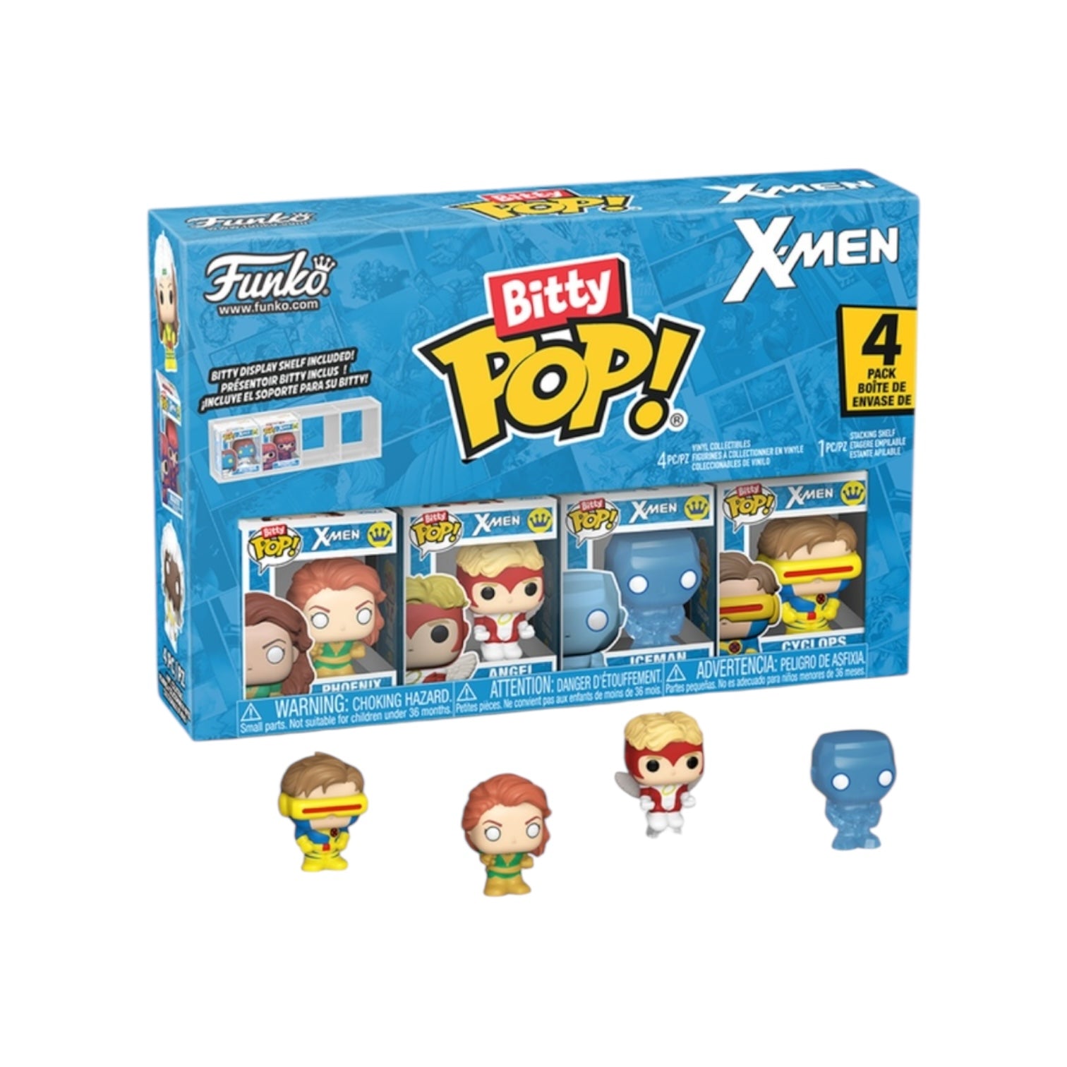 Bitty Pop! X-Men 4-Pack Series 2