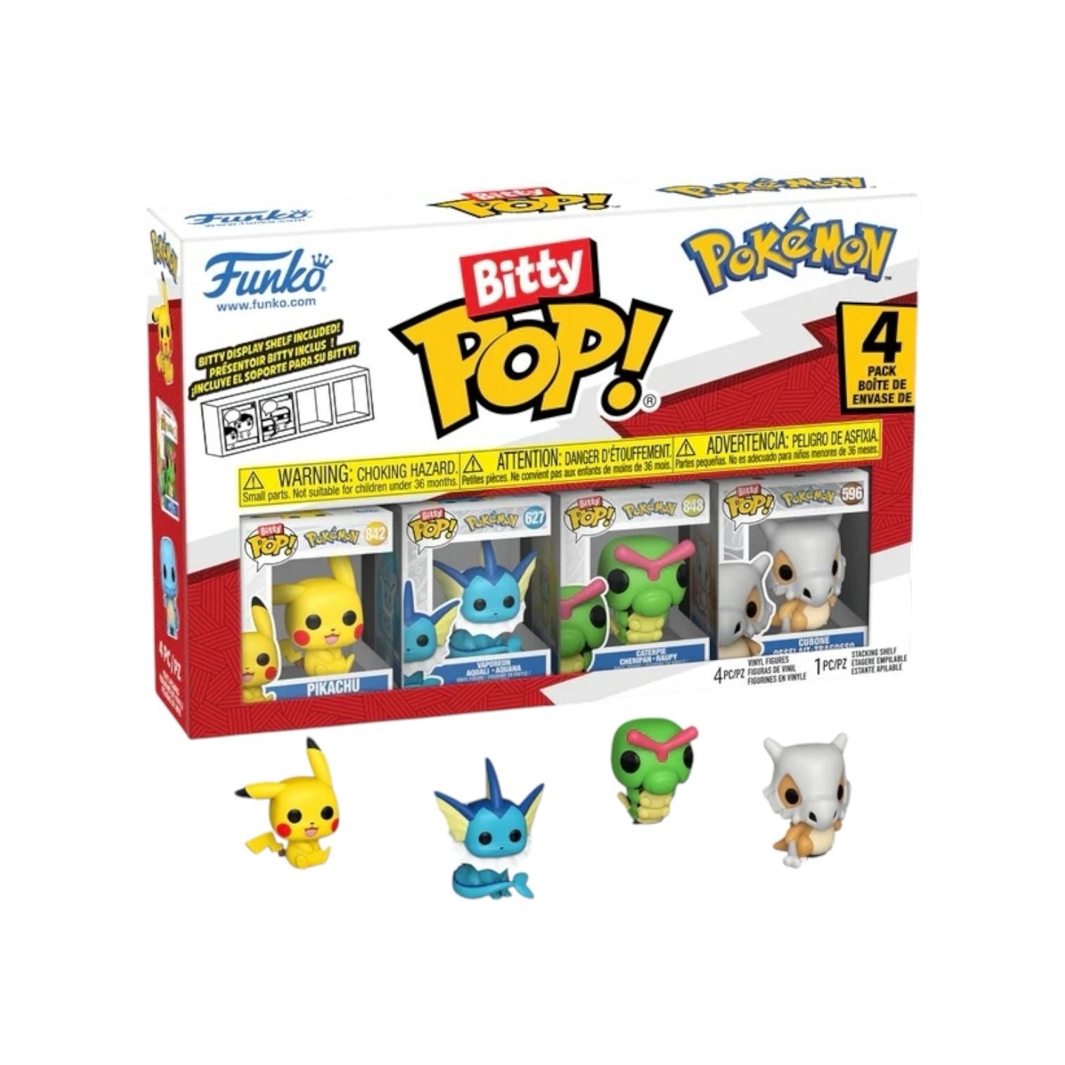 Bitty Pop! Pokémon 4-Pack Series 1