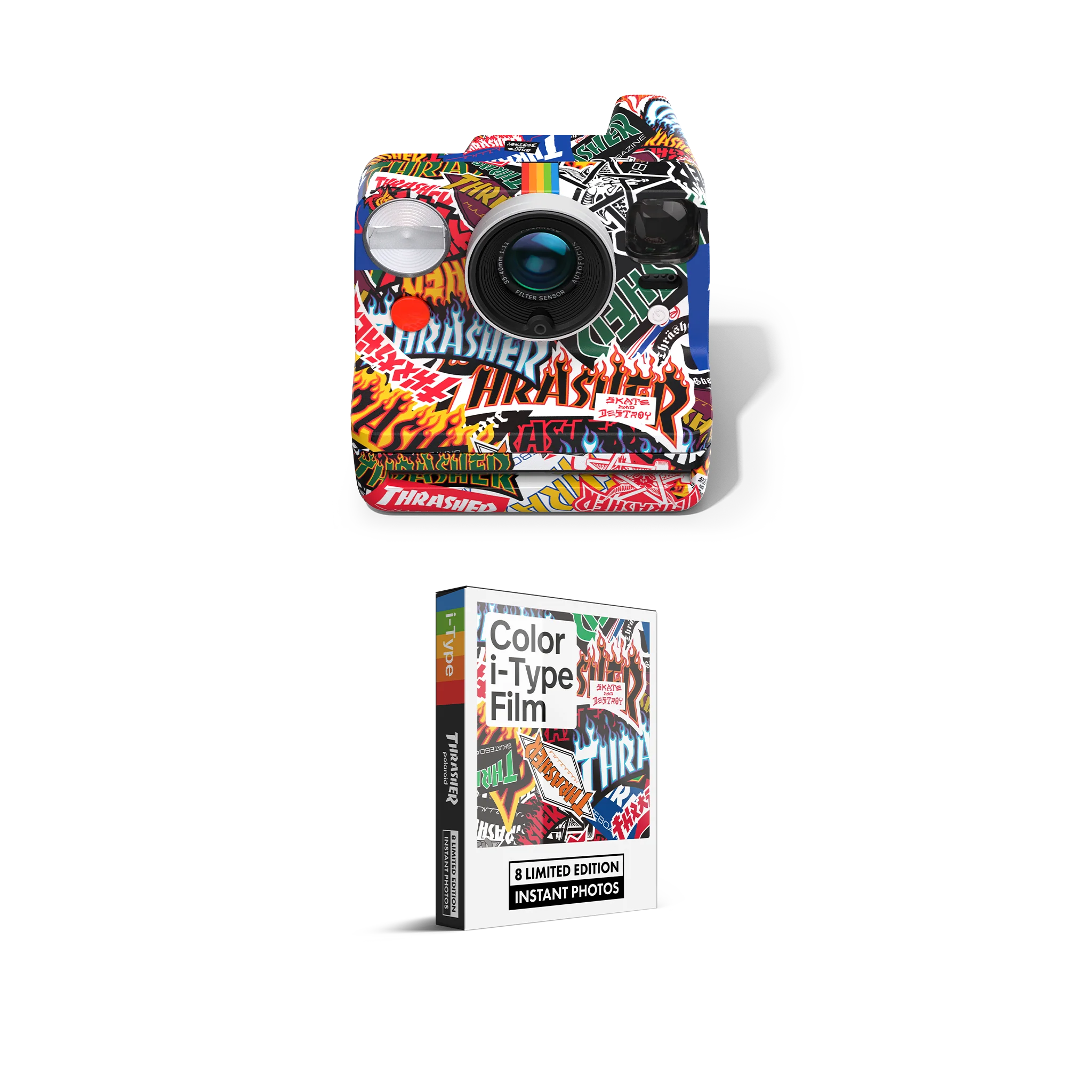Polaroid Now Generation 3 Thrasher Edition Set