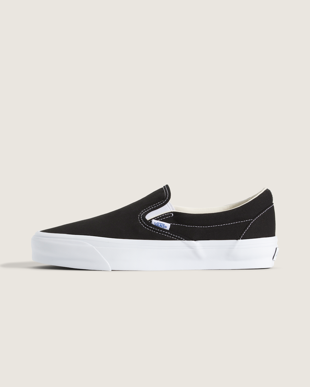 Premium Slip-On Shoe - Black / White