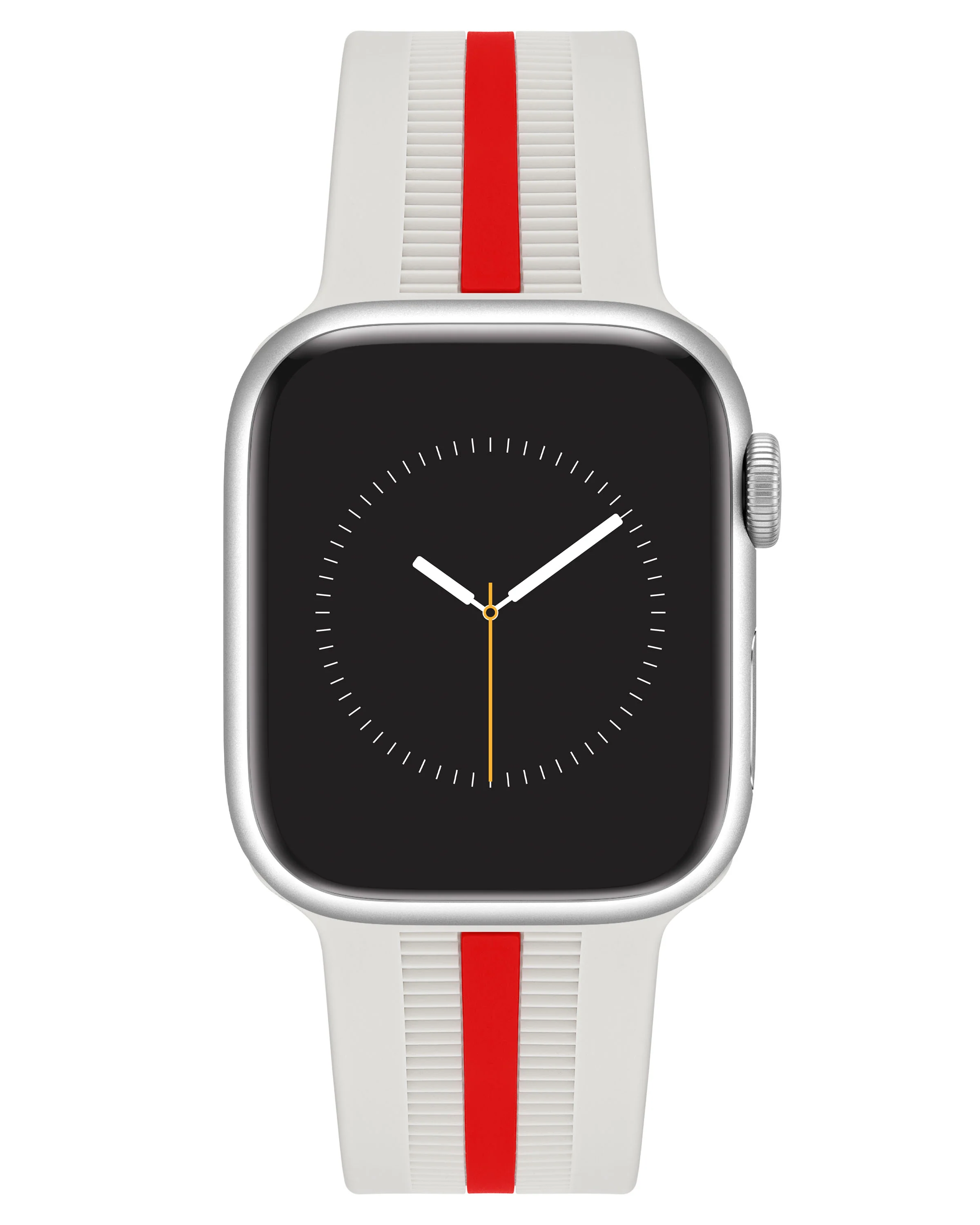 Racer Silicone Band for Apple Watch? | Cream/Red