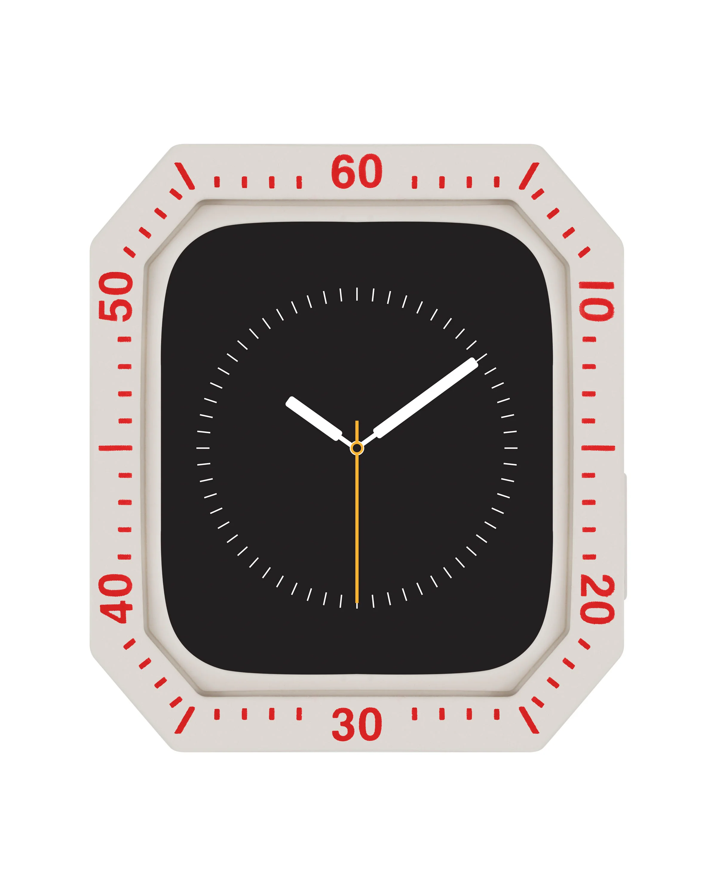 Racer Silicone Case for Apple Watch? | Cream/Red