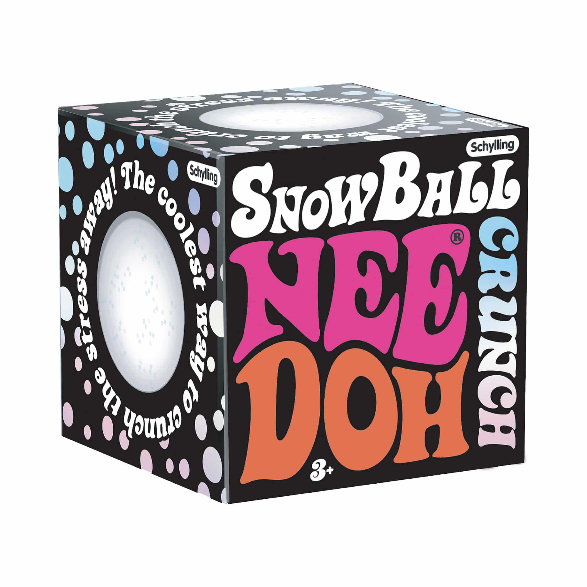 NeeDoh® Snow Ball Crunch | Crunchy Snowball Sensory Squish