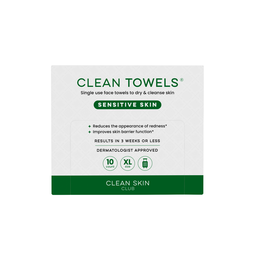 Clean Towels® Sensitive Skin Travel (10 count)