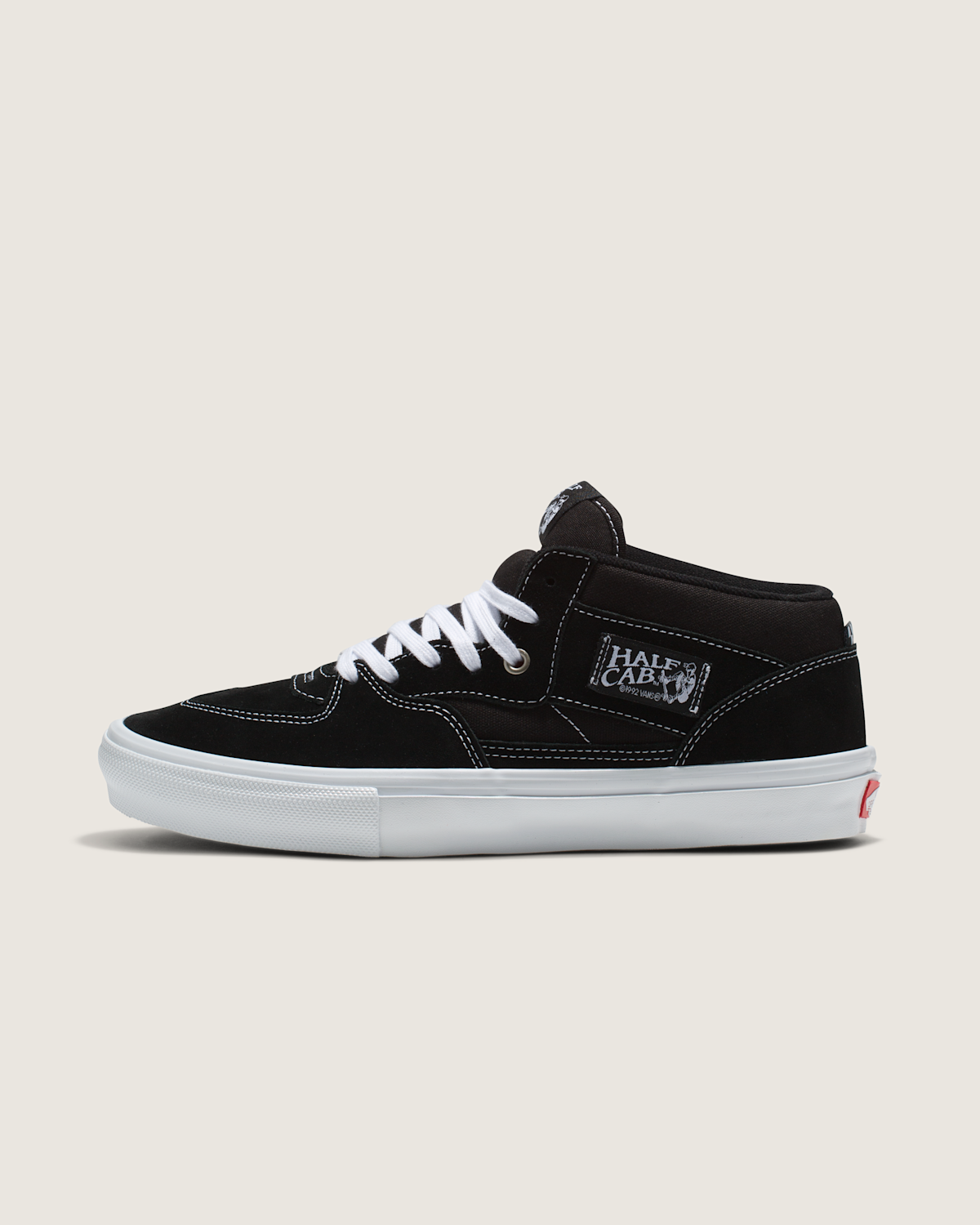 Skate Half Cab Shoe - Black / White