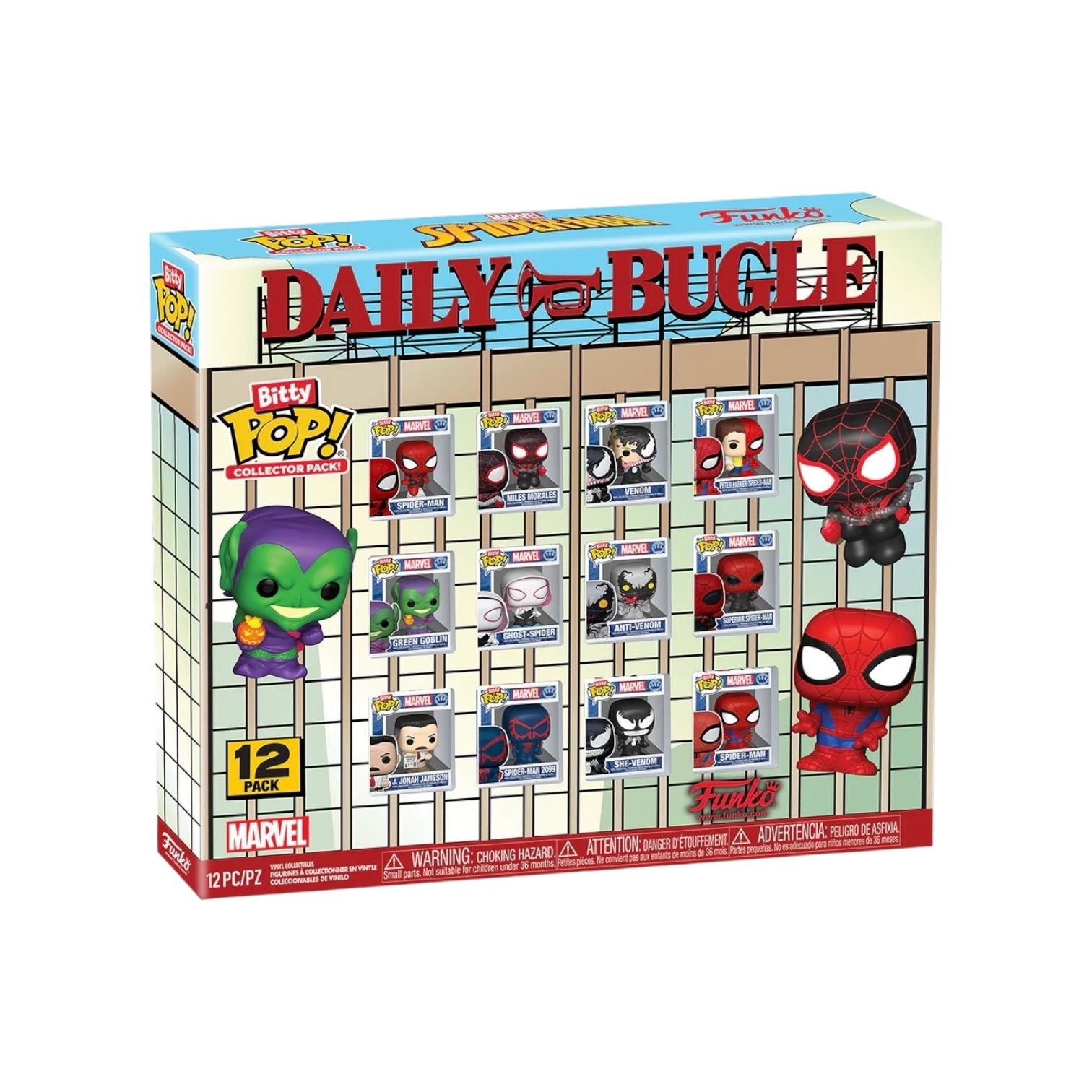 Bitty Pop! Collector Pack Spider-Man 12-Pack