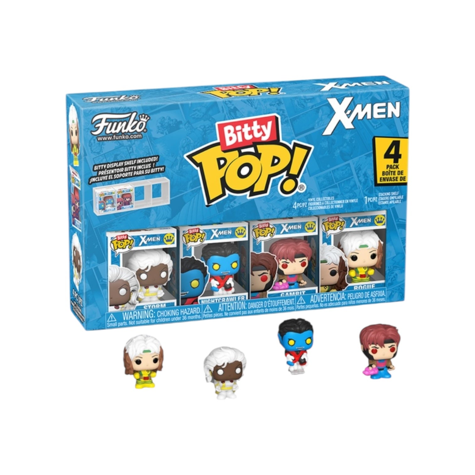 Bitty Pop! X-Men 4-Pack Series 3
