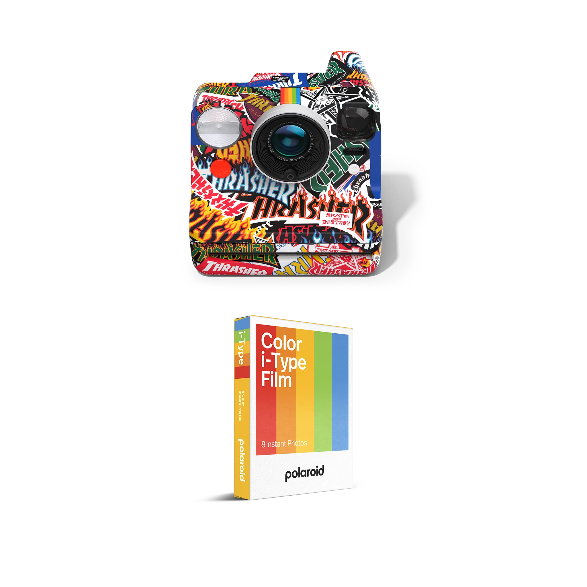 Polaroid Now Generation 3 Starter Set - Thrasher Edition