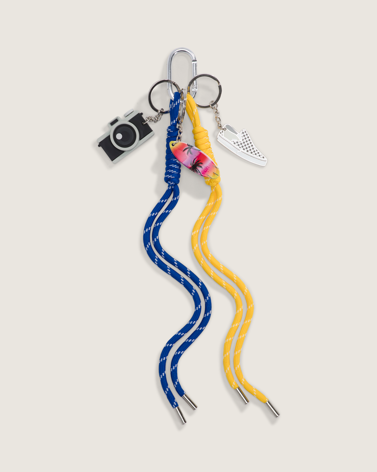 Vans Waffle Shop Sunset Snapshot Bag Charm Set - Blue / Yellow