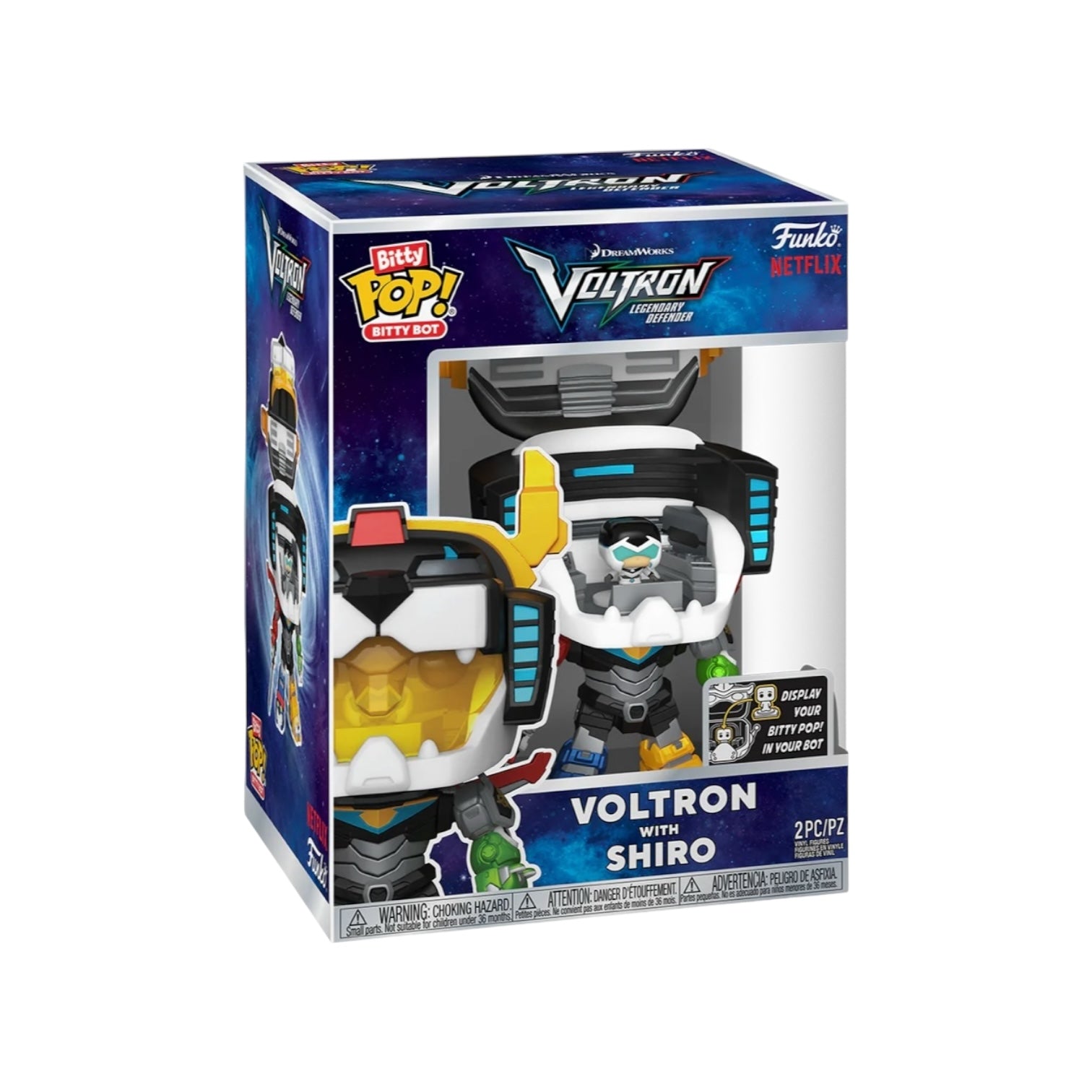 Bitty Pop! Bitty Bot Voltron with Shiro