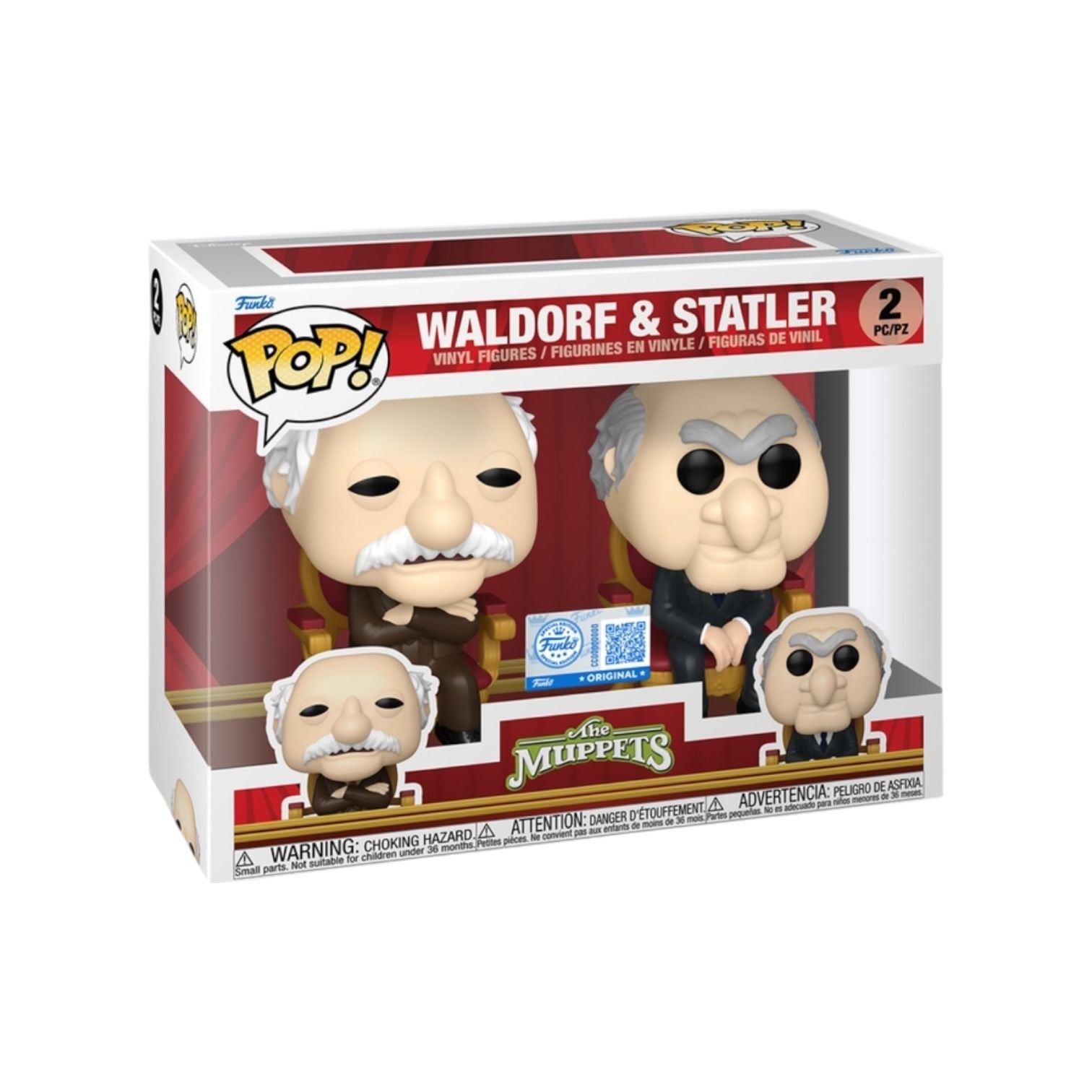 Pop! Waldorf & Statler 2-Pack
