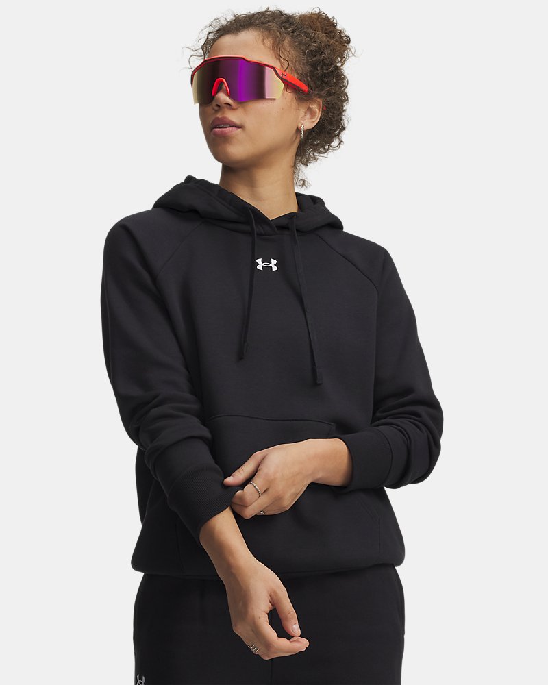 UA Rival Fleece Women's Hoodie - Black