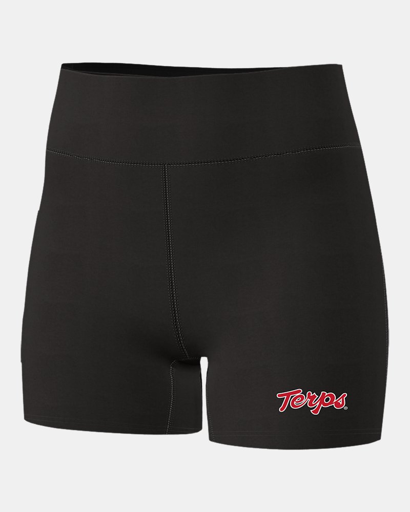 UA Motion Collegiate Shorty Women's Shorts - Black