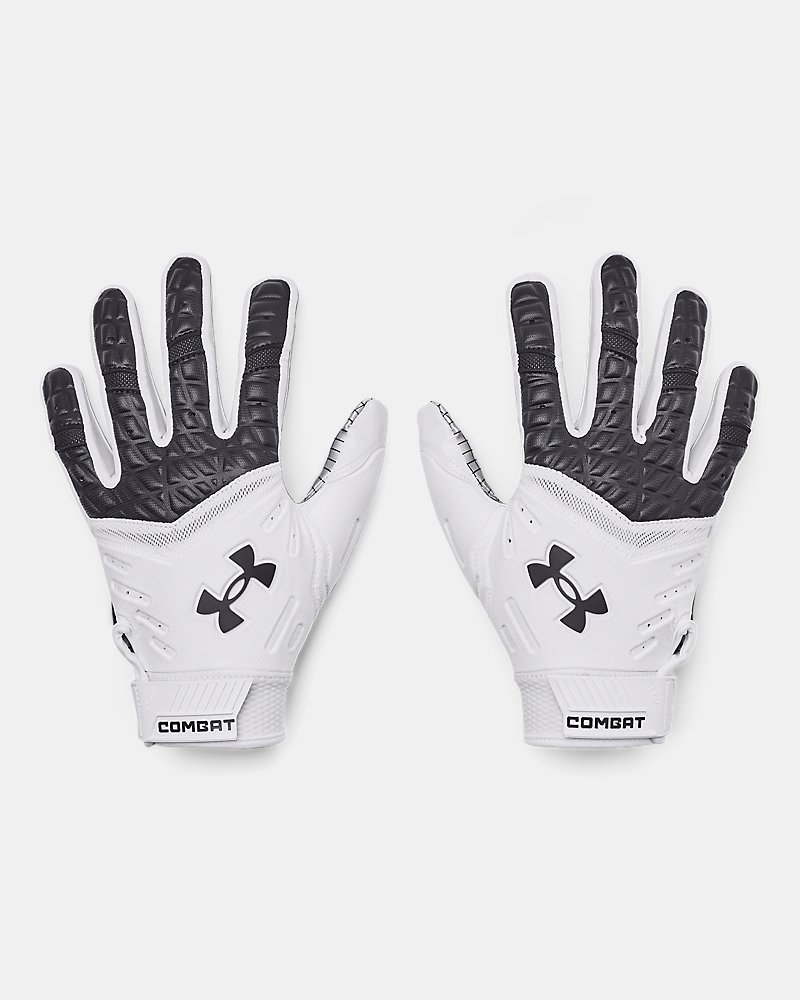 UA Combat Men's Football Gloves - Black