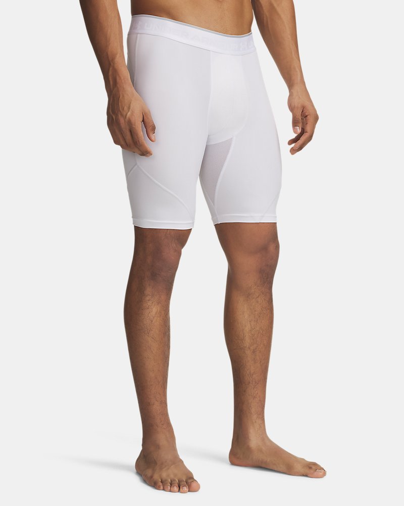 HeatGear® Elite Men's Long Shorts - White