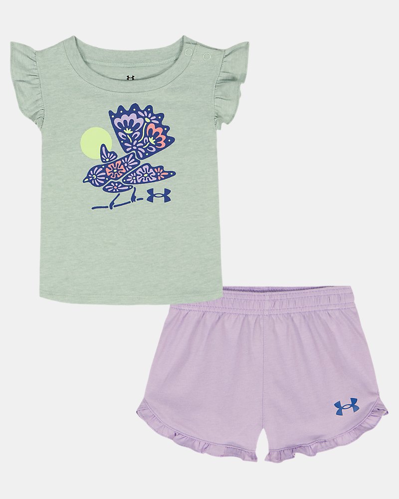 UA Sunbird Newborn Girls' Set - Blue