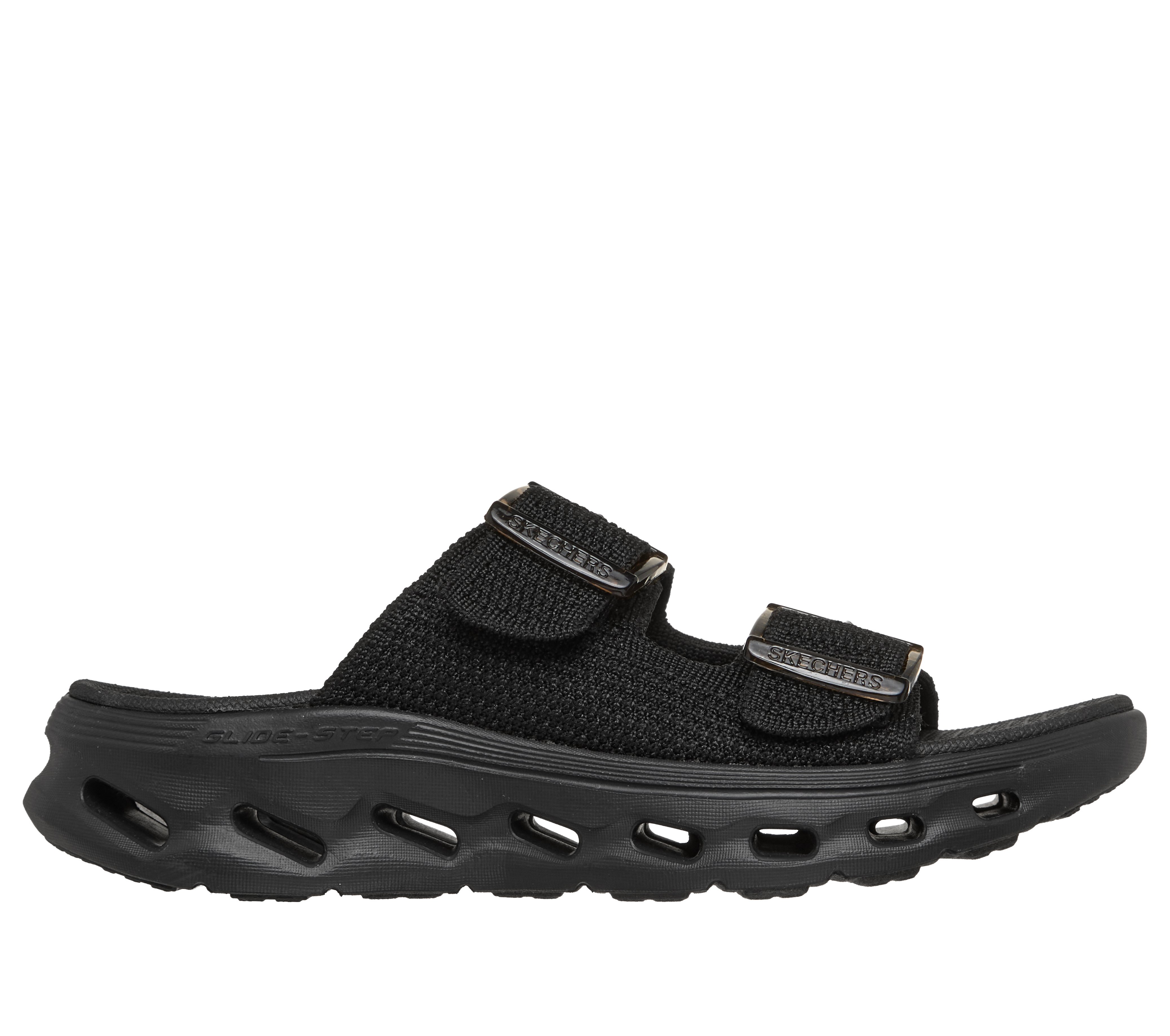 GO WALK Glide-Step 2.0 Sandal - Eloise - BLACK