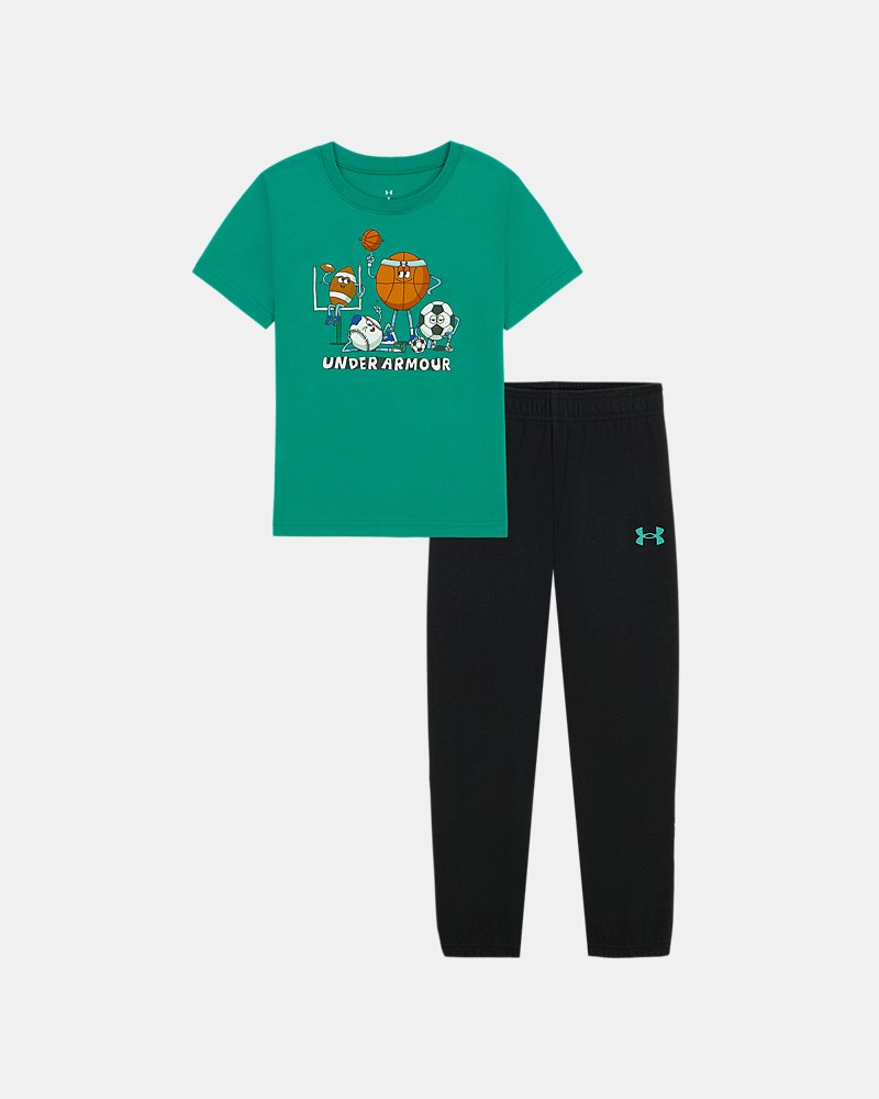 UA All Sports Little Boys' Set - Green