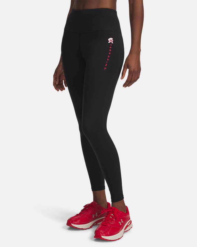 UA Motion Collegiate Women's Ankle Leggings - Black