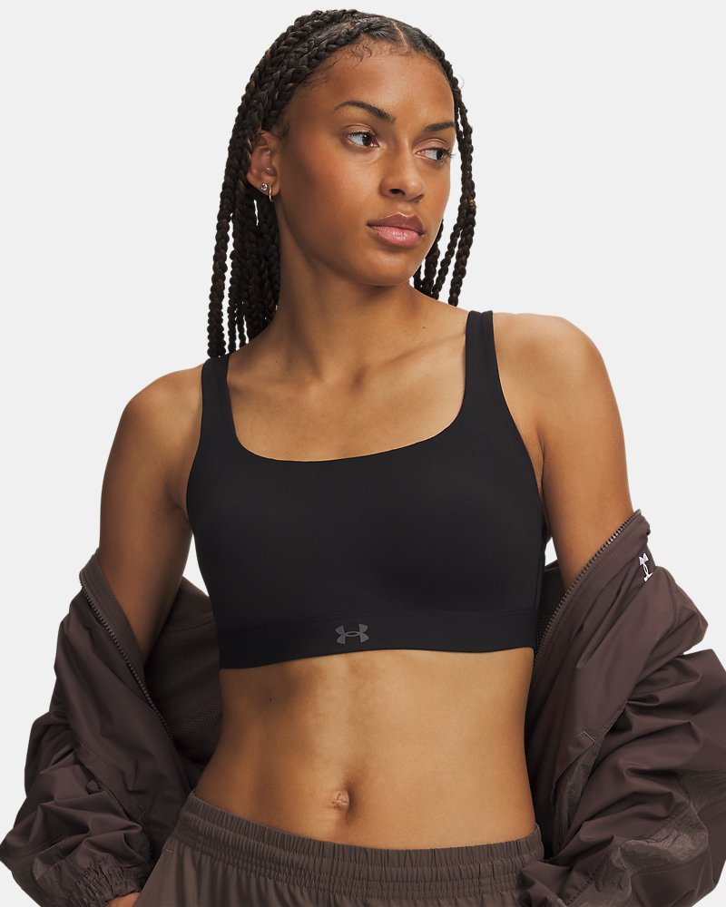 UA Motion High Women's Sports Bra - Black