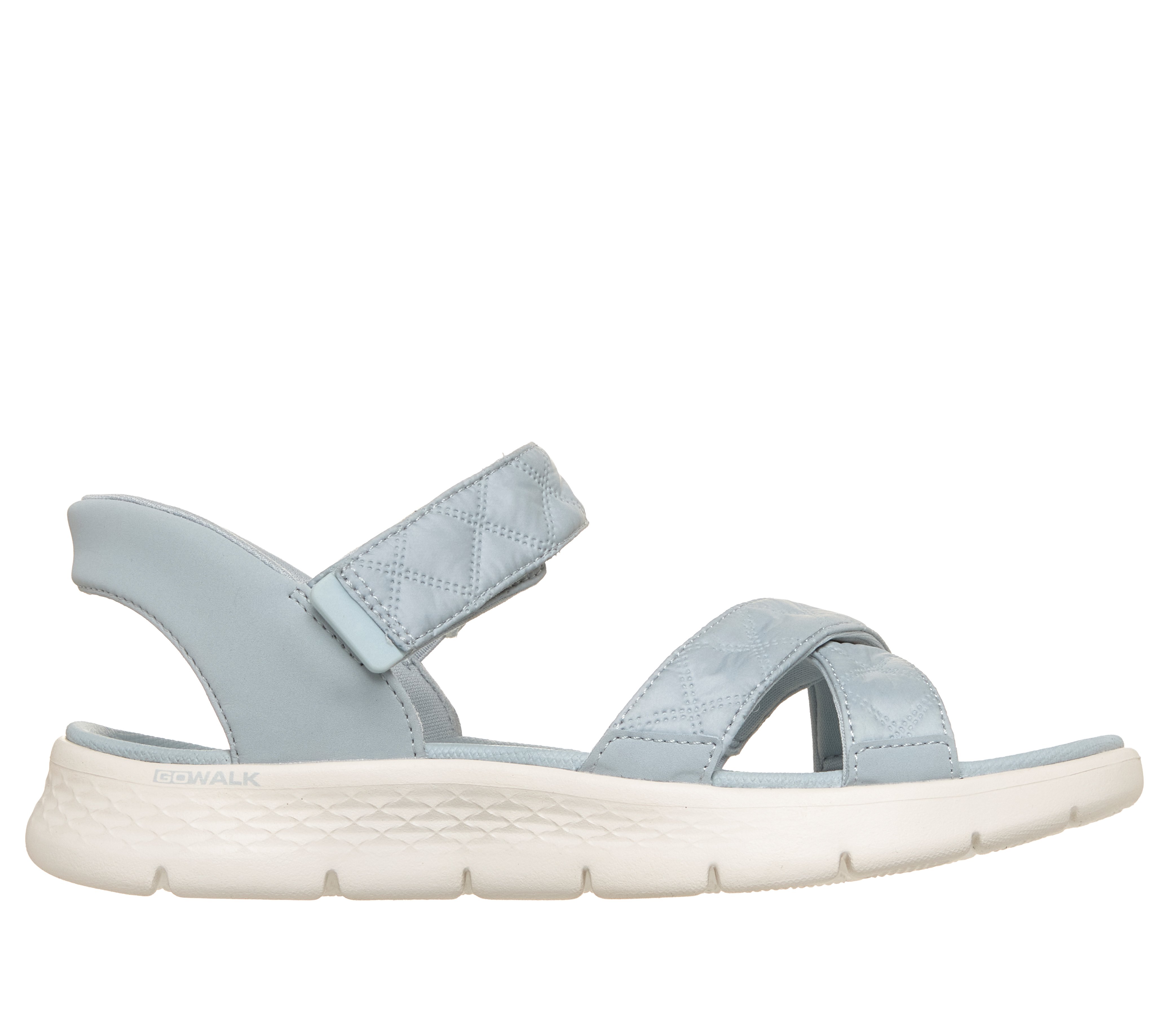 Skechers Slip-ins: GO WALK Flex Sandal - Cozy Fit Kaia - LIGHT BLUE