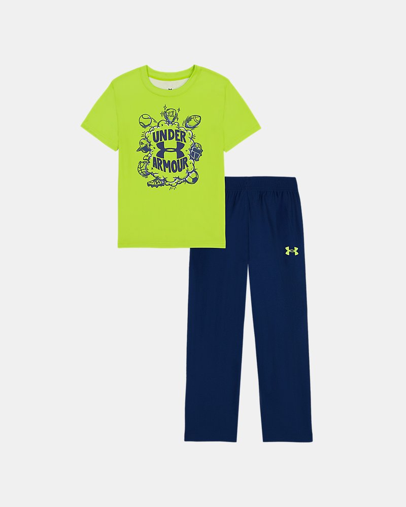 UA Logo Sports Toddler Boys' Set - Green