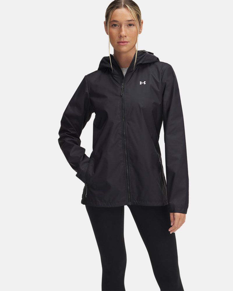 UA Storm Forefront Women's Rain Jacket - Black
