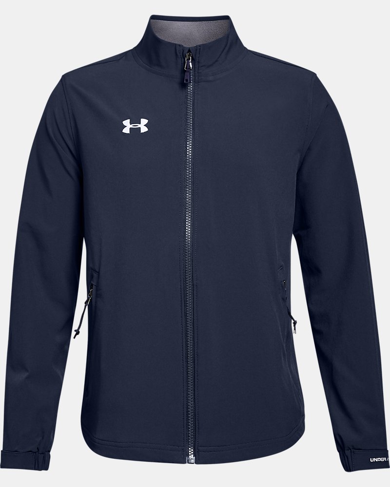 UA Hockey Warm Up Boys' Jacket - Blue