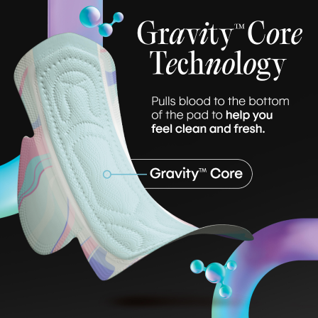 BioCare Ultra Thin Pads with Wings, Heavy Absorbency - Image 5
