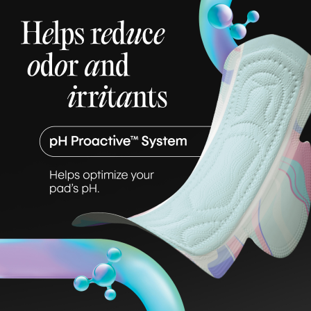 BioCare Ultra Thin Pads with Wings, Overnight Absorbency - Image 6