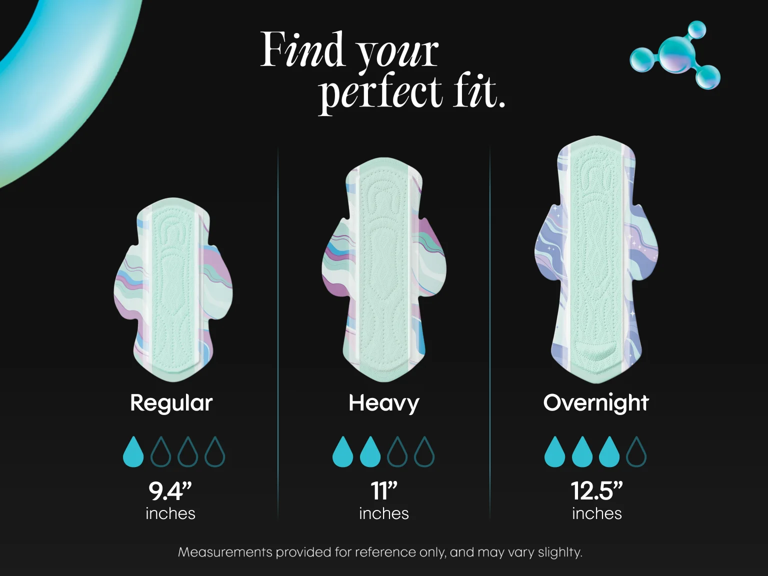 BioCare Ultra Thin Pads with Wings, Overnight Absorbency - Image 3