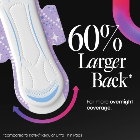 Maxi Pads, Overnight Absorbency - Image 6