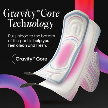 Ultra Thin Pads with Wings, Heavy Absorbency - Image 5