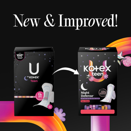 Ultra Thin Teen Pads with Wings, Overnight Absorbency - Image 4
