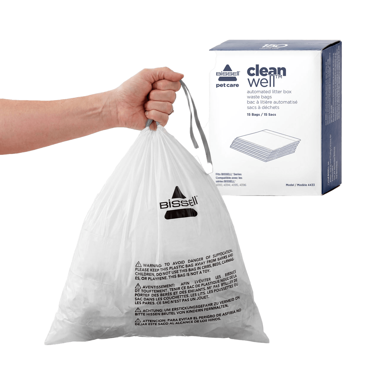 BISSELL® CleanWell™ Waste Bin Liners - 15 Pack