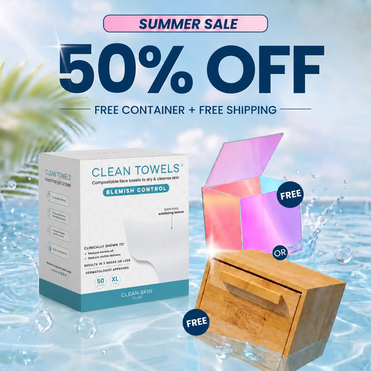 Clean Towels Blemish Control Subscription